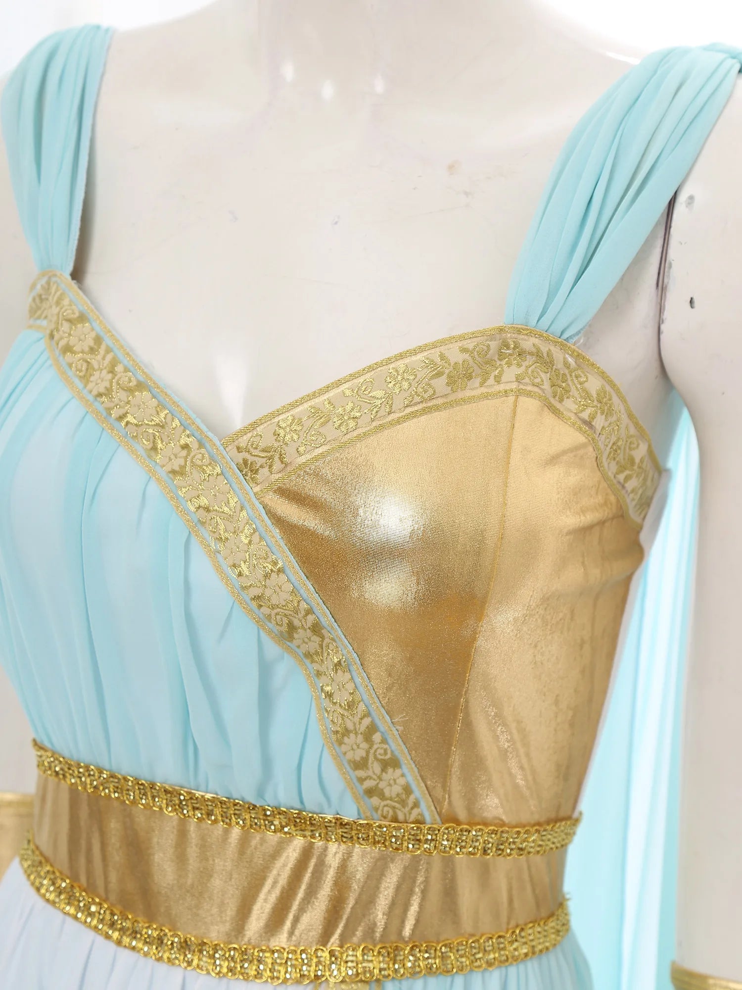 Women's Ancient Greek Goddess Chiffon Cosplay Dress