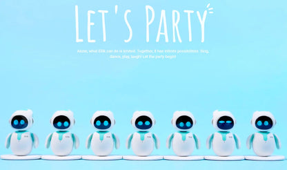 Original Eilik Smart Robot Electronic Automation Ai Robot Emotional Interaction Vocal Multiple Mode Cute Blue and Pink Gift SS69