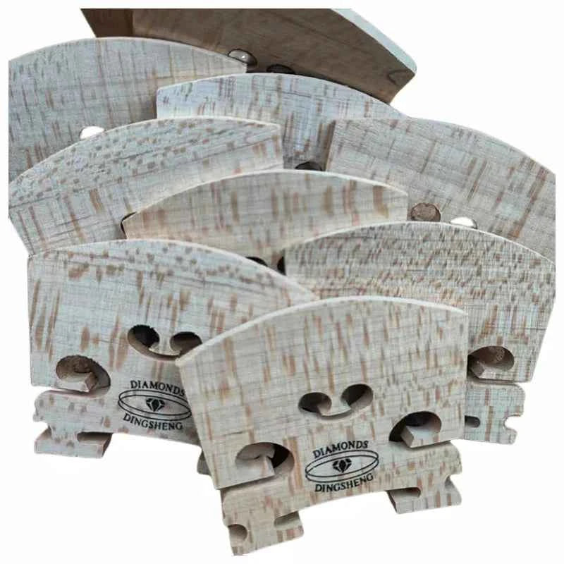 High Grade Violin Bridge Maple Wood 4/4 To 1/8 Size Fiddle Accessories Free shipping