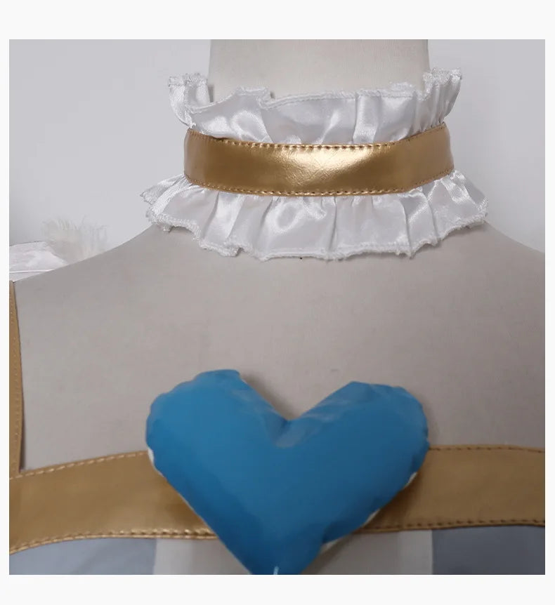 Wow Chan Stocking Anarchy Anime Cosplay Costume - Polyester