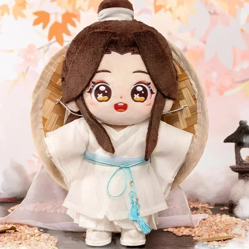 Anime Tian Guan Ci Fu Xie Lian Plush Doll TGCF Stuffed Toy Plushies Heaven Official’s Blessing Change Suit Dress Up Toy 20cm SS69