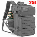 25L/45L Men's and Women's Tactical Backpacks , Outdoor Activities, Small School Backpacks with Water Bottle Holder