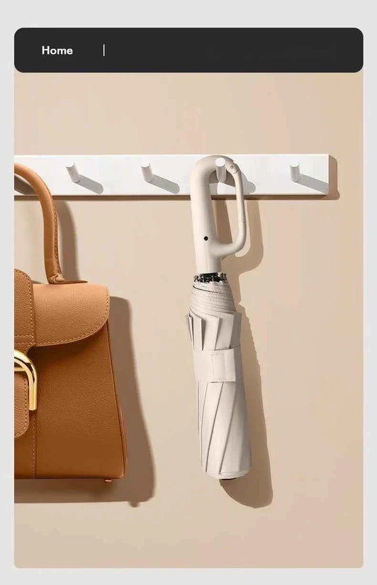 Automatic Umbrella for Men Women Fully Opened Ring Buckle Design 20 Ribs Extra Large Folding Strong Sunshade Double Umbrella