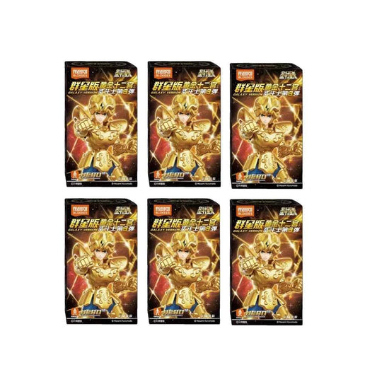 New 100% Original Blokees Saint Seiya Galaxy Version Vol.3 Anime Action Figure Model Toy Birthday Christmas Gift