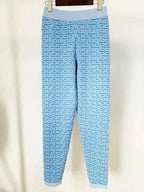 HIGH STREET Newest 2025 Designer Fashion Women's Geometric Monogram Jacquard Knit Pullover Sweater