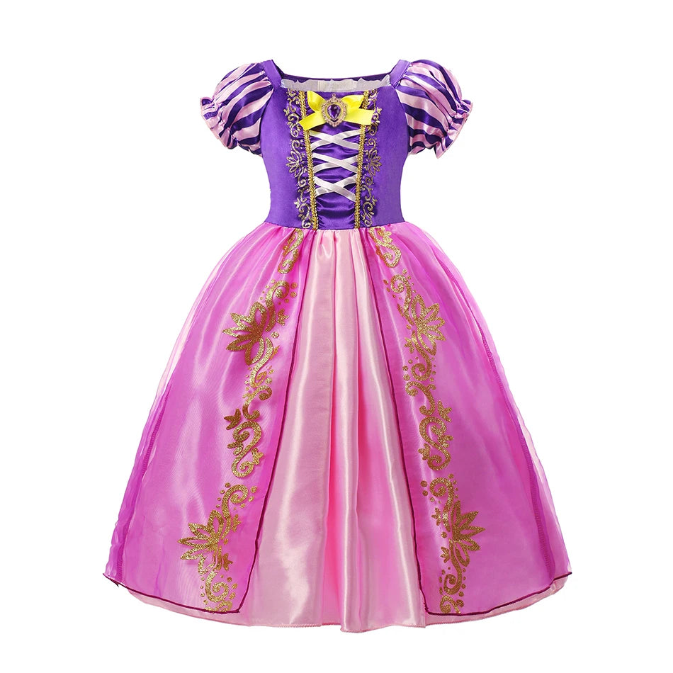 YOFEEL Girls Princess Tulle Sequins Ball Gown for Parties