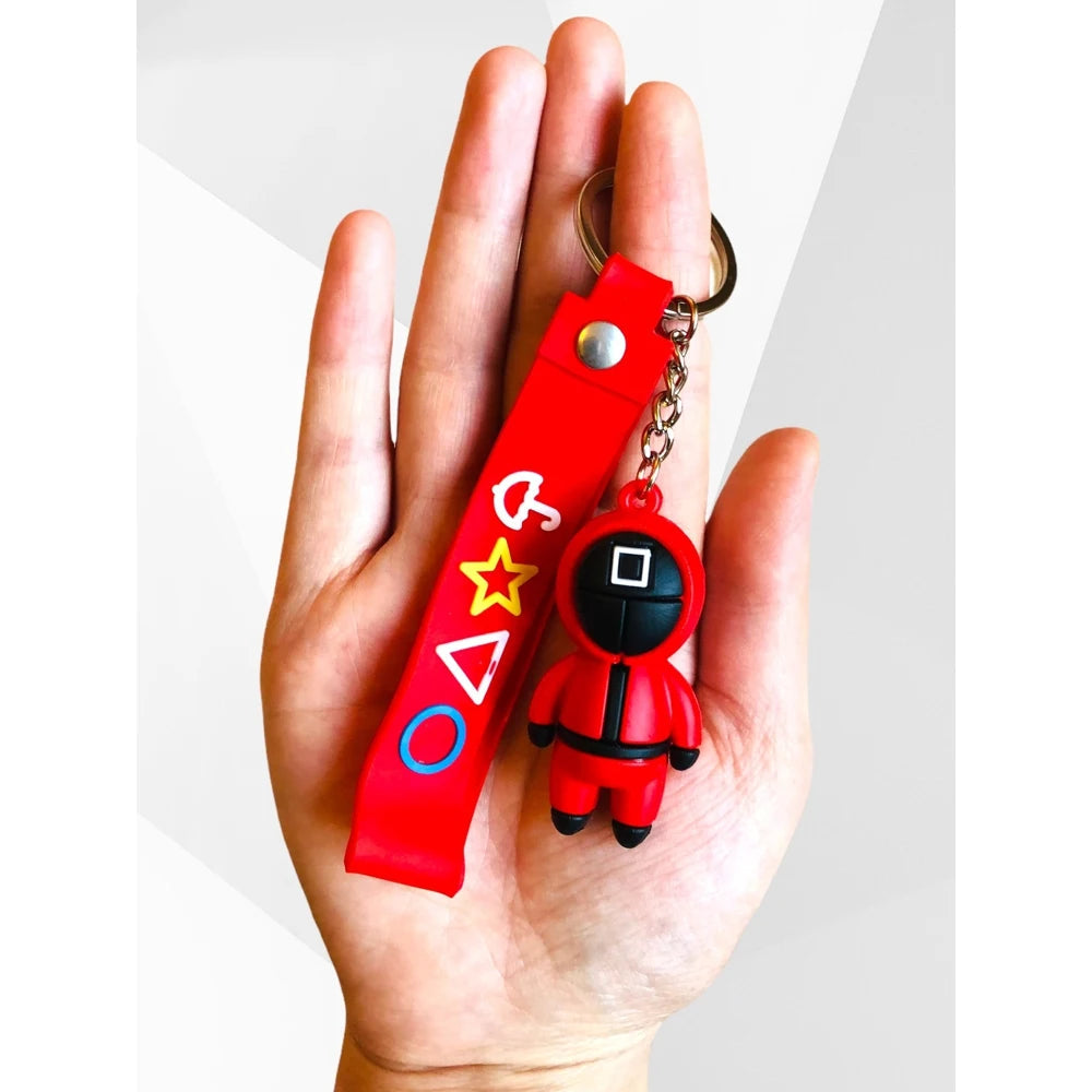 Squid game key ring/keychain-toy squid game/Squid game/keychain for bags SS69 7.69 Default Title