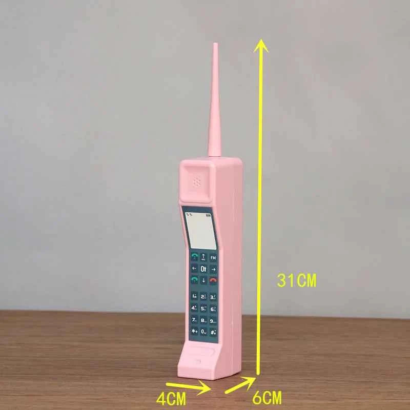 Creative Retro Simulation Mobile Phone Model Telephone Model Desktop Decoration Ornament Nostalgic Mobile Phone Era Props Gifts