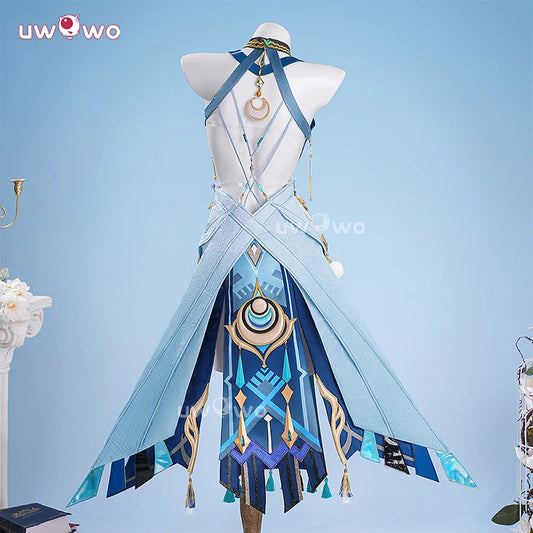 UWOWO Lauma Cosplay Collab Series: Genshin Imapct Lauma Cosplay Costume With Ears XS-2XL Halloween Costume