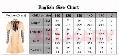 SS69 MEGAN Cosplay Dress for Girls and Women AI Doll Robot Halloween Costume
