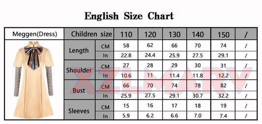 SS69 MEGAN Cosplay Dress for Girls and Women AI Doll Robot Halloween Costume