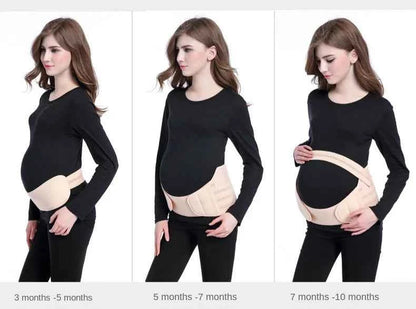 Pregnant Women Support Belly Band Back Clothes Belt Adjustable Waist Care Maternity Abdomen Brace Protector Pregnancy Care Belts