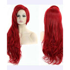HAIRJOY LoL Seraphine Cosplay Wig KDA Cosplays Curly Pink Purple Green Wigs Heat Resistant Synthetic Hair