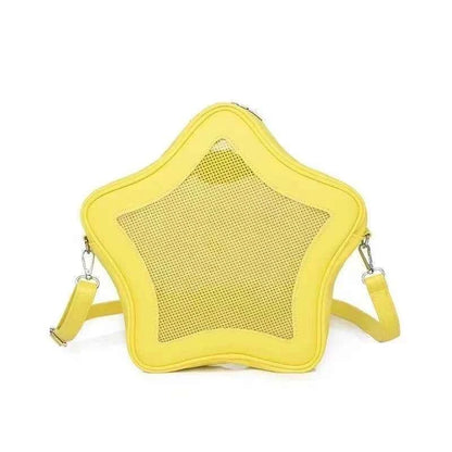 Original Cute Kawaii Ita Bag Anime Five Pointed Star Two-dimensional Crossbody Bag Street Fashion Ulzzang Shoulder Bag