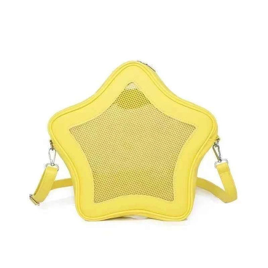 Original Cute Kawaii Ita Bag Anime Five Pointed Star Two-dimensional Crossbody Bag Street Fashion Ulzzang Shoulder Bag