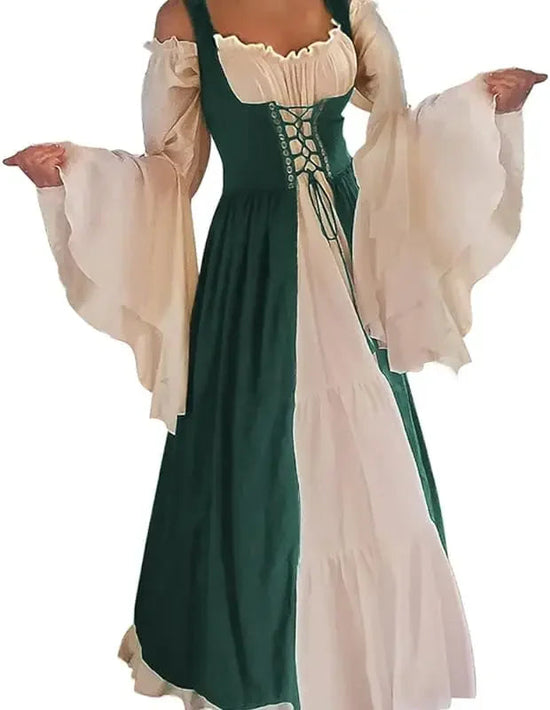 Cosplay Womens'S Medieval Renaissance Costume Cosplay Over Suit Dress Vest Victoria Princess Steam Punk Strap Plus Size SS69 40.69 Dark Green / M / Traditional Cultural Wear