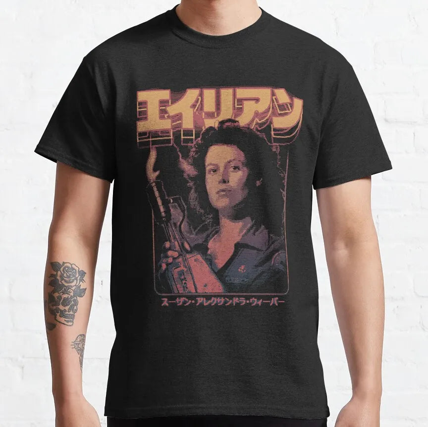 CHAMPRINT Ellen Ripley Graphic T-Shirt | 100% Cotton
