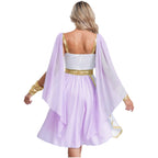 Women's Ancient Greek Goddess Chiffon Cosplay Dress