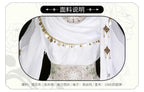 Greek Goddess Wandering Style National Style Han Element Lolita Strap Fairy Dress White Dress Women Clothing