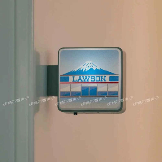 Dotonbori Glico 711 Lake Kawaguchi-ko Lawson Store Sign Lightboard Photo Spot Fridge Magnet Sticker Decoration254