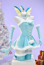 Anime Vaporeon Umbreon Sylveon Cosplay Costume Women Sexy Cloak Dress Outfit Cute Bunny Girl Uniform Halloween Christmas Clothes