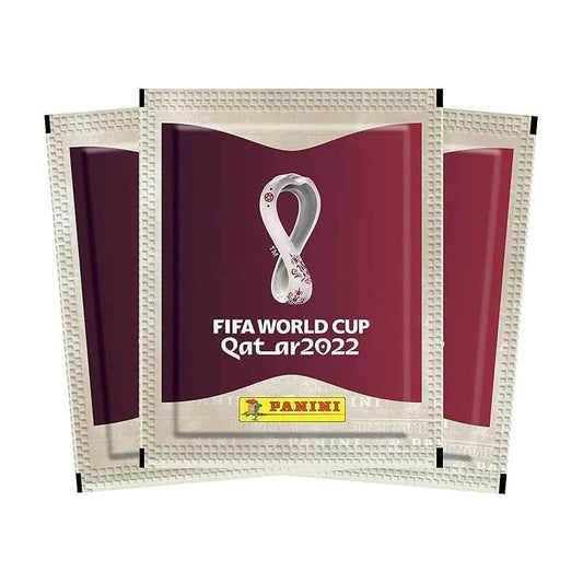 Panini Official FIFA World Cup Qatar 2022 Sticker Album Box, 50 Packets, Collect & Trade, Limited Edition