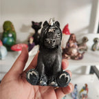 1pc Halloween Magic Black Dragon Snake Griffin Unicorn Mysterious Witches Statue Home Decor Figurine Christmas Desk Ornaments