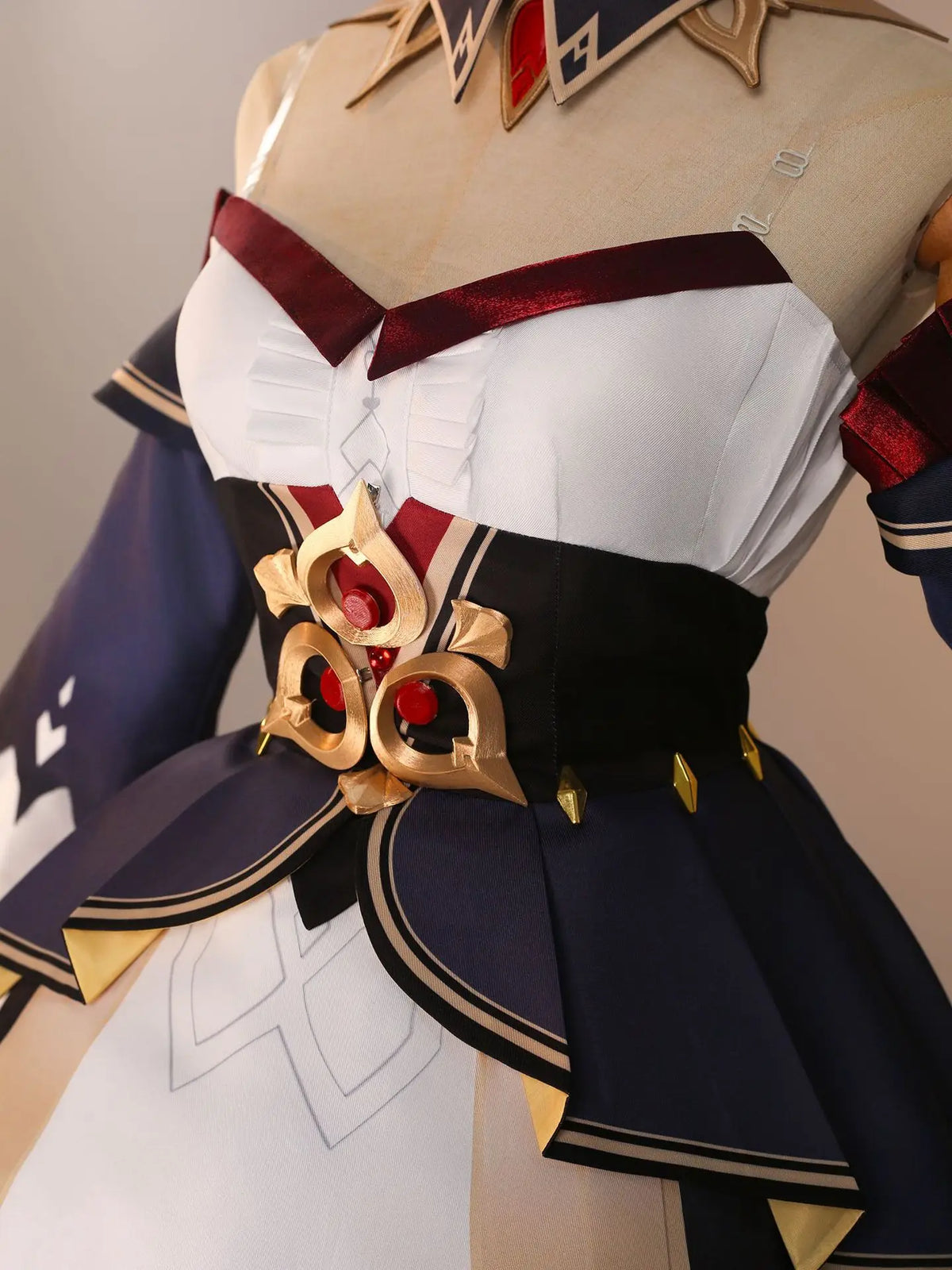 Genshin Impact Sandrone Cosplay Costume Wig Marionette Dress Uniform Eleven Fatui Harbingers Halloween Party Women Girls Props