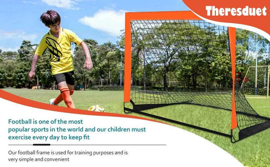 1pcs Football Goal for Garden Football Net Pop Up Goals Set Soccer Goal Net for Backyard Birthday Gift for Soccer Training ﻿