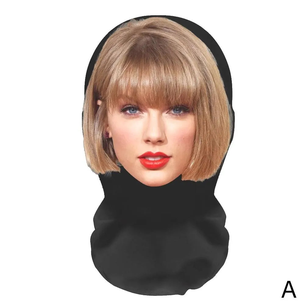 Breathable Mesh Full Face Mask for Cosplay & Parties