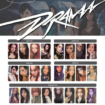 KPOP New Album HOT MESS Japan Single Photocards Giselle Winter Karina Ningning Poster Limited Ver Selfie Lomo Cards Fans Gifts SS69