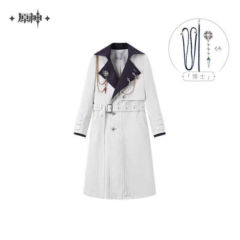 Genshin Impact Tartaglia Cosplay Windbreaker Jacket - Unisex Polyester