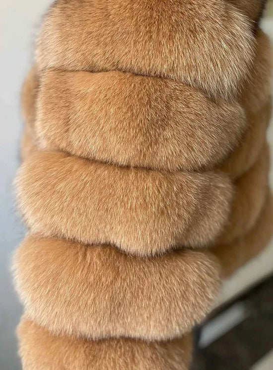 Winter Women's Cold Coat Top Fox Jackets For Women clothing Natural Real fox Fur Jacket Coats For Women Fur Jacket In Promotion