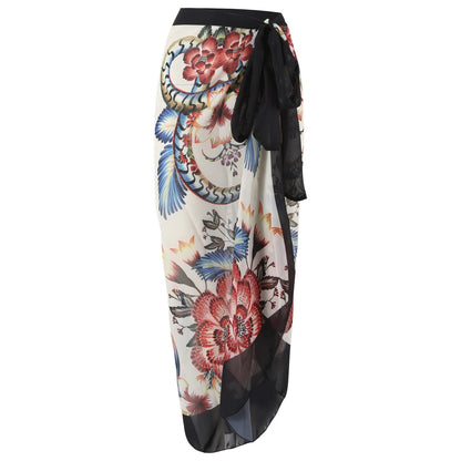 2023 New Arrival Push Up Women Bikini Set Floral Printed Ruffle Bikinis Strappy Bandage Swimwear Brazilian Biquini Bathing Suit SS69