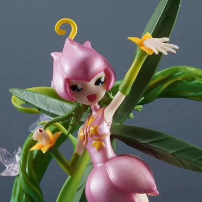New Digimon Adventure Lilimon Tanemon Action Figure 19cm Model Statue Collection Desktop Decoration Ornament Toys Birthday Gifts SS69