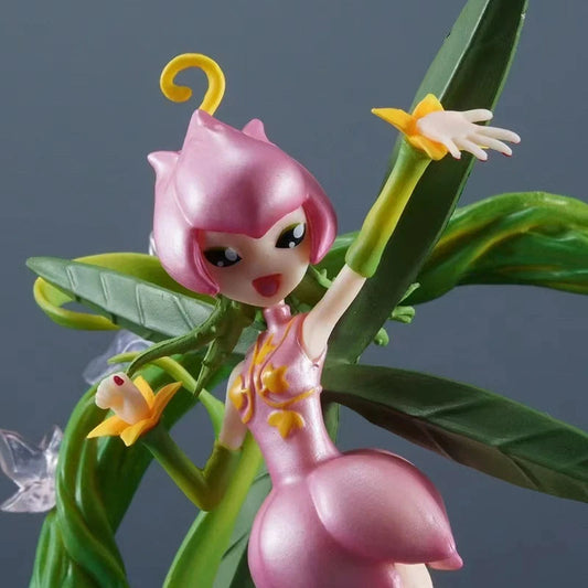 New Digimon Adventure Lilimon Tanemon Action Figure 19cm Model Statue Collection Desktop Decoration Ornament Toys Birthday Gifts SS69