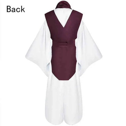 Anime Choso Cosplay Costume with Vest Neck Gaiter Belt White Elastic Pants Halloween Choso kimono Outfits for Comic Con
