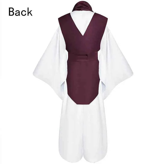 Anime Choso Cosplay Costume with Vest Neck Gaiter Belt White Elastic Pants Halloween Choso kimono Outfits for Comic Con