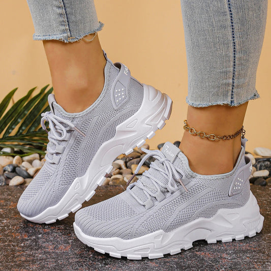 Women's shoes, women's sports shoes 2025 Women's shoes Breathable single-mesh dad shoes Women's casual and versatile sports shoe SS69