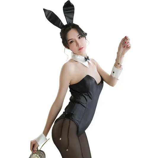 Sakurajima Mai Bunny Girl Cosplay Costume Halloween Adult Woman Senior Sister Cosplay Wig Clothes Size M/XL - SS69