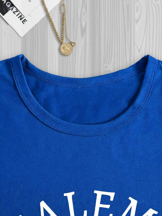 Salem Witch Riding Broomstick Print T-Shirt for Women - Casual Polyester Knit Fabric, Short Sleeve, Regular Fit, Halloween Themed, H Shape, Pullover with Round Neckline - Summer Collection.