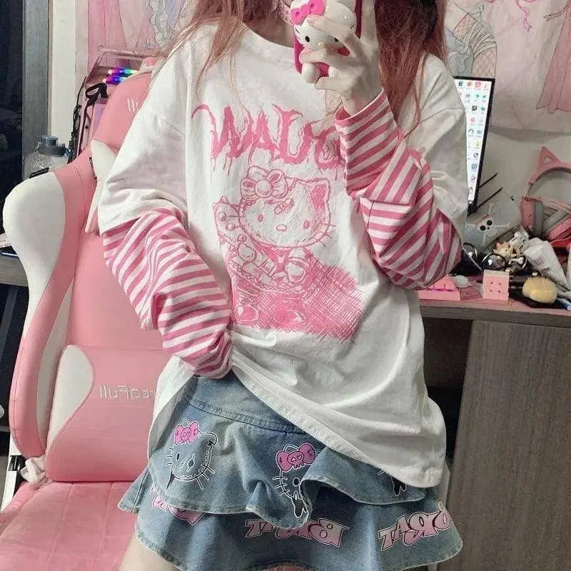 Sanrio Hello Kitty T Shirt Women - SS69