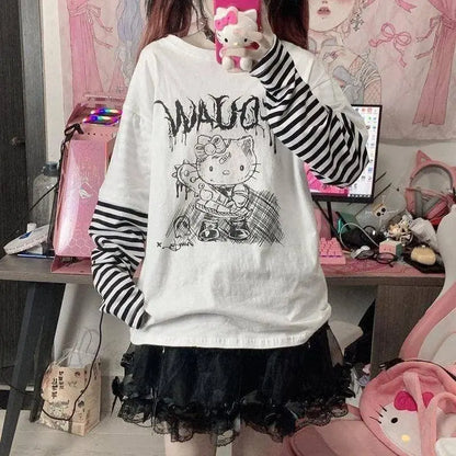 Sanrio Hello Kitty T Shirt Women - SS69