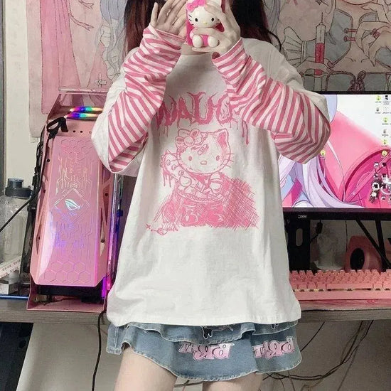 Sanrio Hello Kitty T Shirt Women - SS69