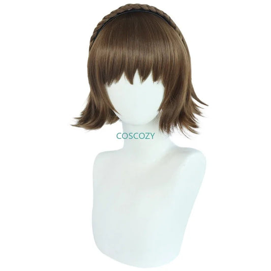 Game Cosplay Costume Queen Makoto Niijima Cosplay Costume Woman School Uniform Christmas Carnival Party Dress Wig Costumes SS69