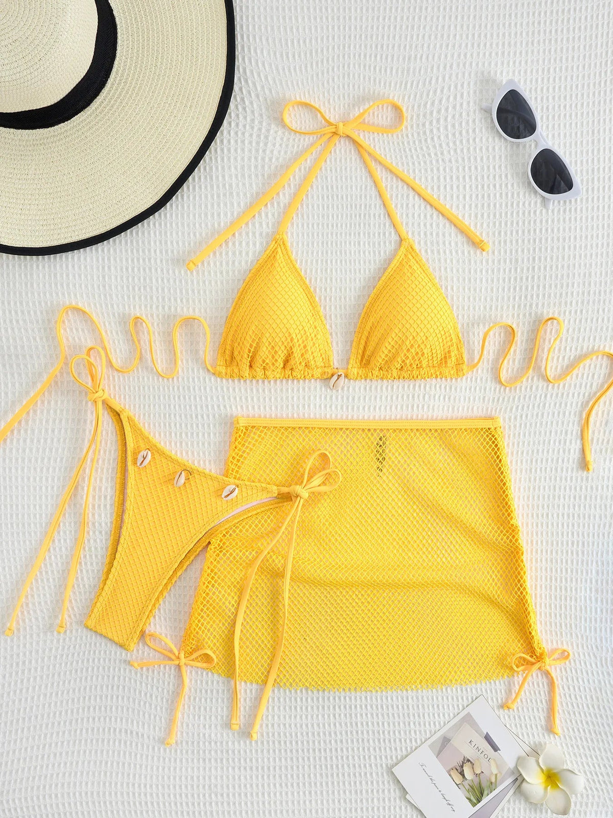 New Sexy Bikinis Female Swimsuits Women Three-Piece Swimwear Beach Swimming Wear Bathing Suits Brazilian Bikini Set Pool Bather SS69