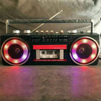 Desktop Retro Cassette Recorder Player With Am Fm Sw Portable Player Wireless Bluetooth Speaker Radio Auto Stop Tape FM Radio