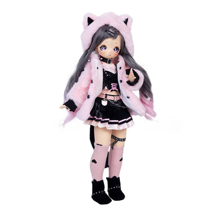 DBS 1/4 BJD Dream Fairy Resin Anime Character Cute Style tan skin and white skin 16 Inch Ball Full Set 40CM MSD Gift