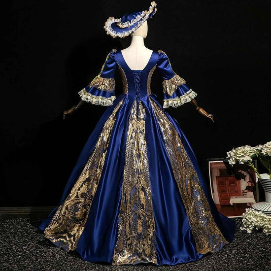 Customized Women Renaissance Victorian Party Dresses Baroque Historical Theater Masquerade Gowns
