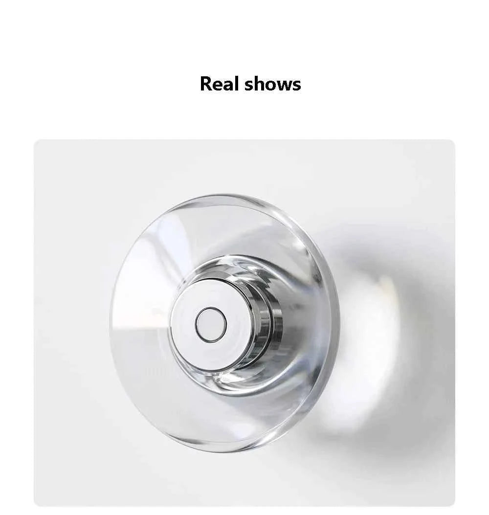 Modern Round Crystal Bedside Lamp Bedroom Living Room Italian LED Sconce Minimalist Art Circular Corridor Mirror Wall Lights